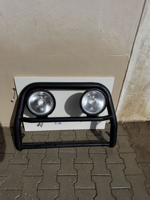 Mata Vacas Mitsubishi Pajero com projectores Hella