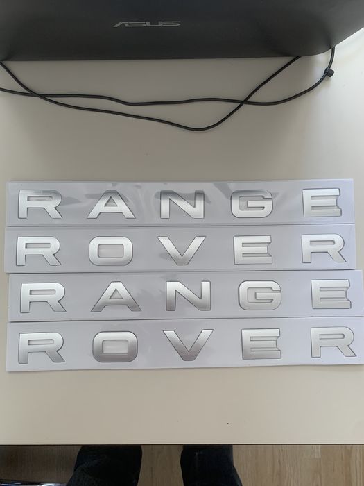 Conjunto de letras range rover