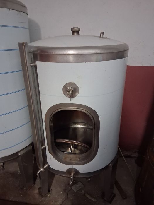 Cuva para vinho em inox