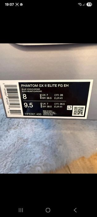 Nike Phantom GX II elite Fe Erling Halland rozm 41
