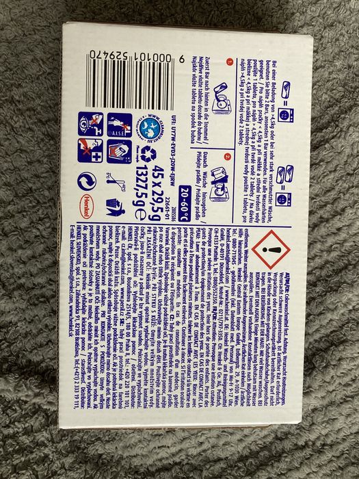 Persil Eco Power Bars Color Tabletki do prania 1327,5 g (45 prań)