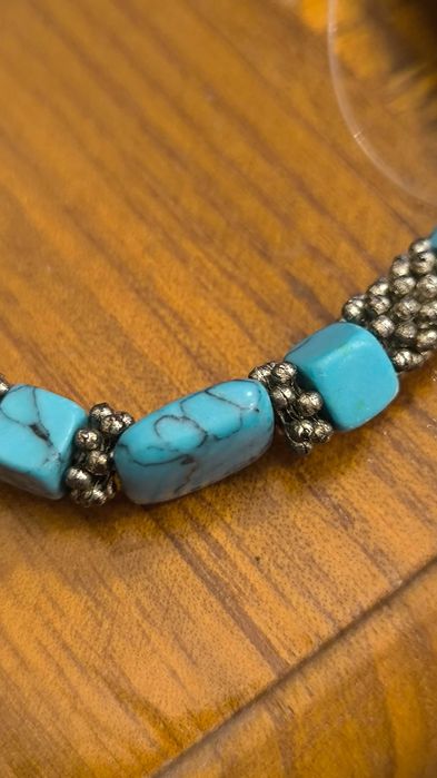Biżuteria z turkusem - komplet