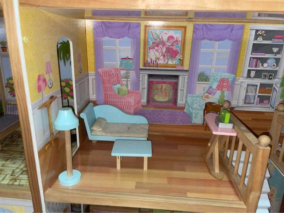 Casa de Bonecas de madeira