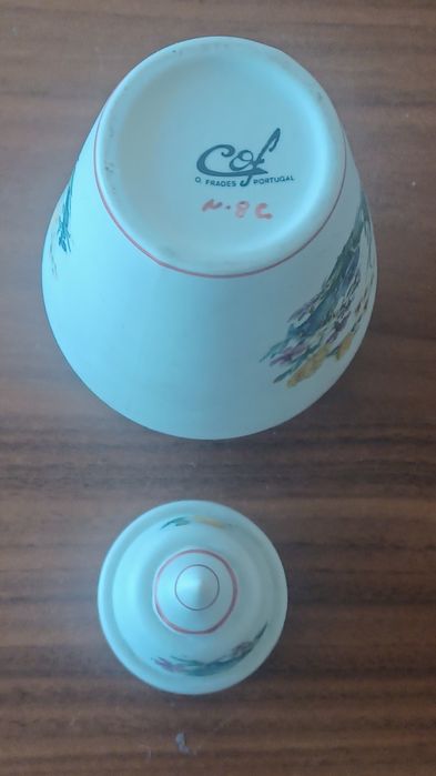 Pote floral cof O. Frades Portugal 15cm