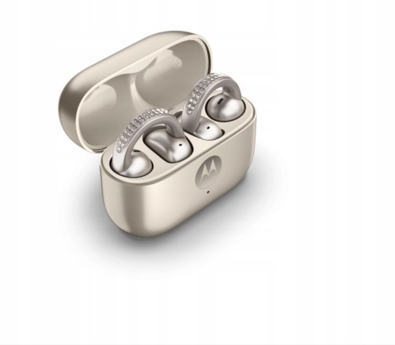 Słuchawki bezprzewodowe Motorola Moto Buds Loop Swarovski - kryształki