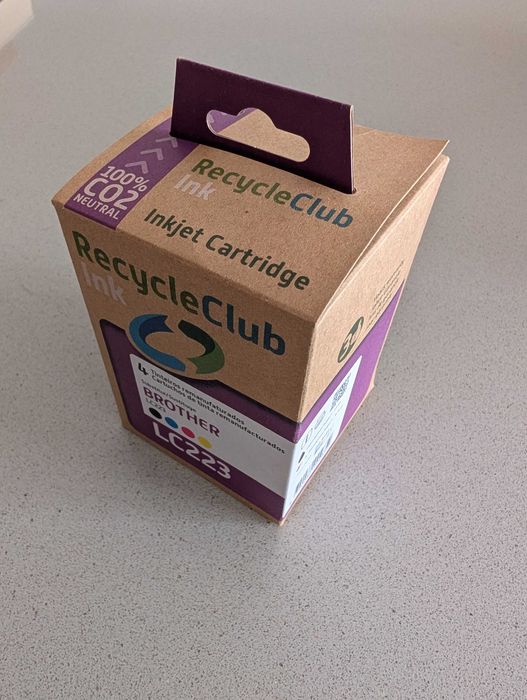 Pack 4 Tinteiros Brother LC223 - RecycleClub (Novos/Selados)
