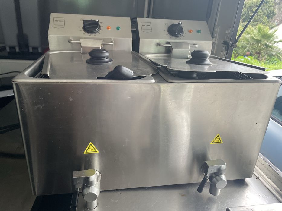 Fritadeira eletrica comercial