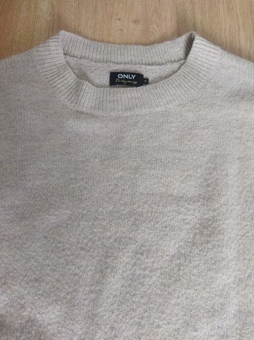 Sweter ONLY r. M/38 k. beżowy.