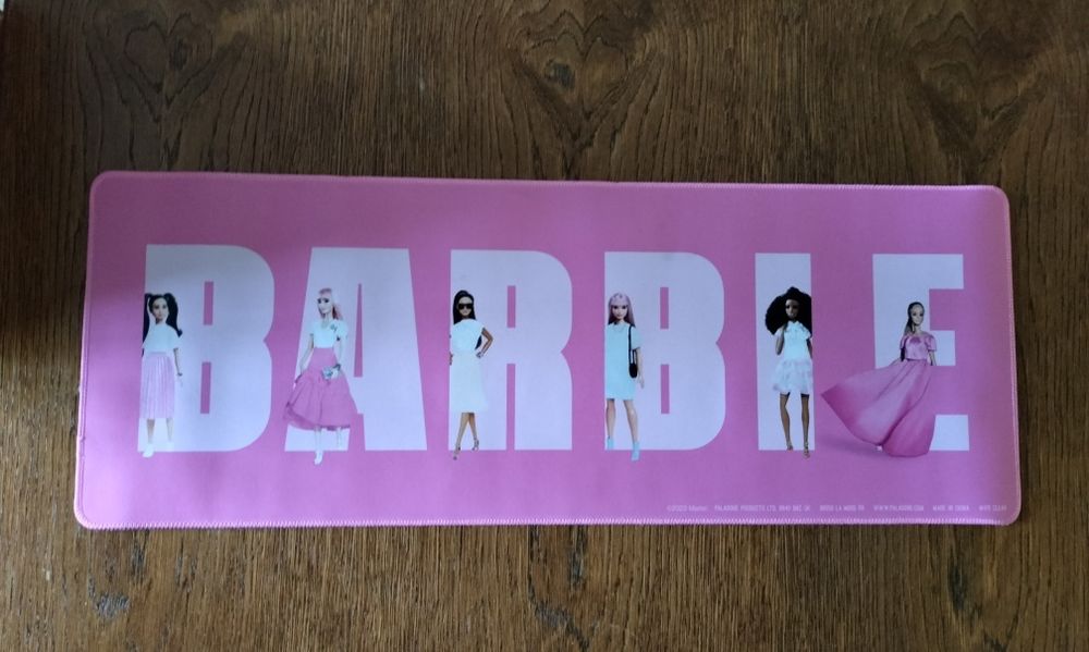 Podkładka / Mata na biurko Barbie 70x26 cm