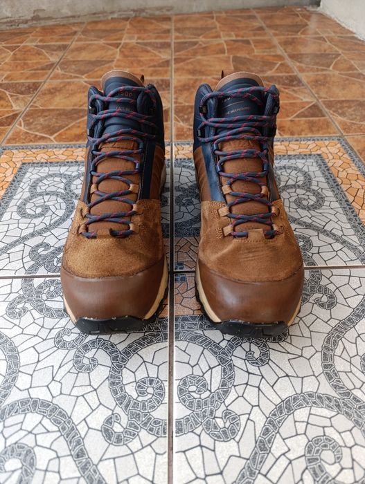 Queshua 44р. чоловічі трекінгові черевики waterproof.