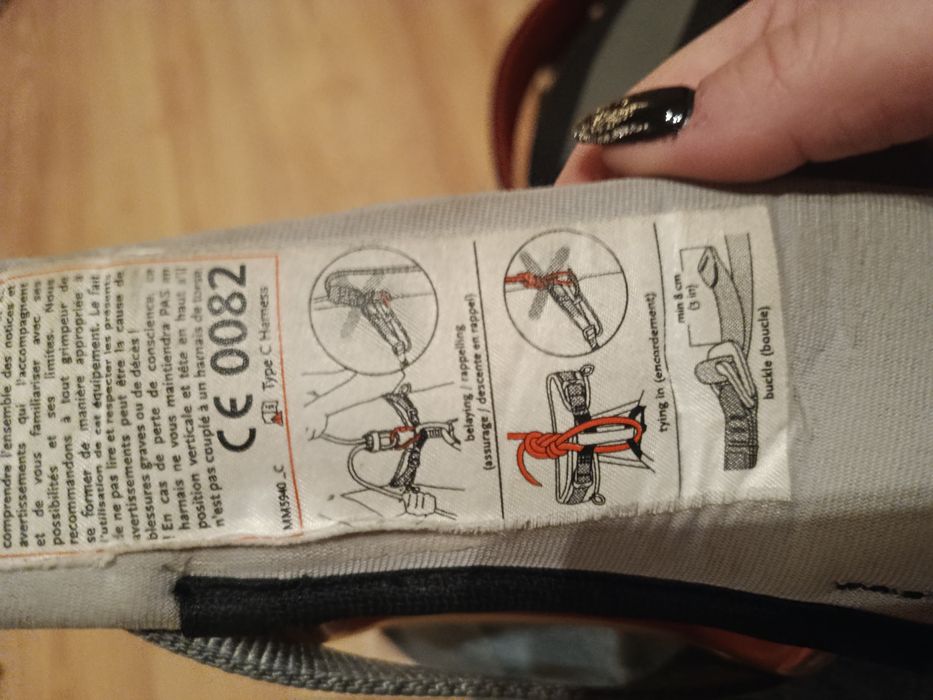 Uprząż wspinaczkowa Black Diamond