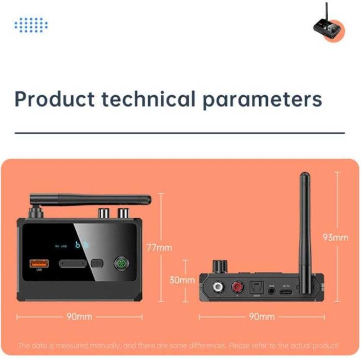 C36 Bluetooth 5.3 Audio Receiver