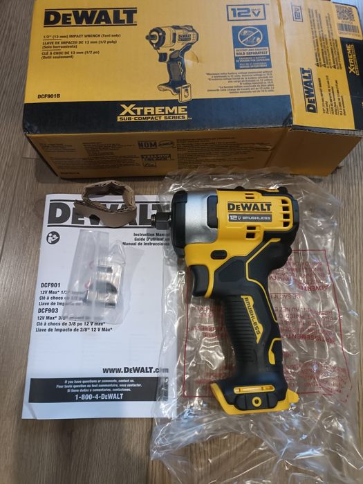 DeWalt dcf901b 12V brushless impact wrench 3 800 грн