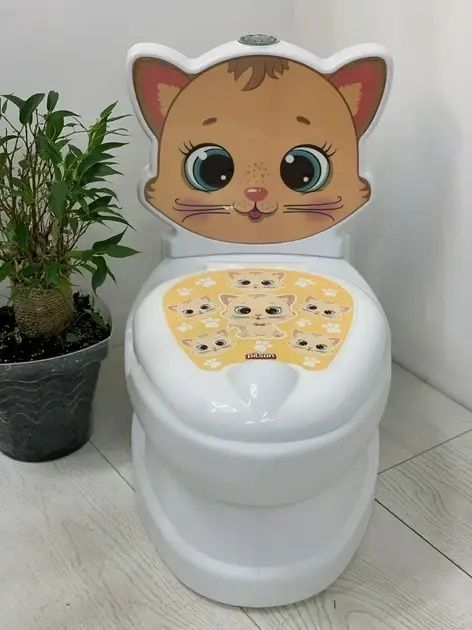 Горшок унитаз с музыкой