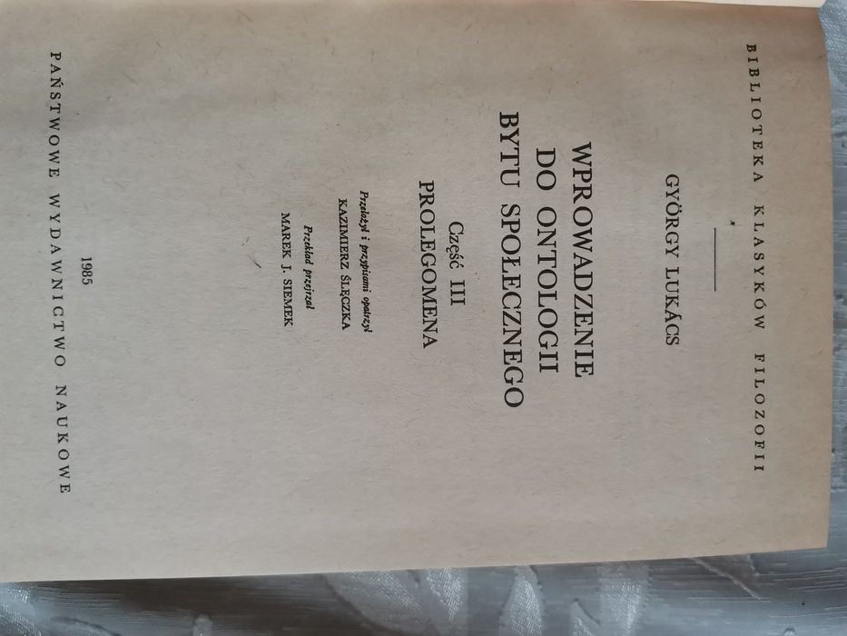 Lukacs, Wprowadzenie do ontologii bytu społecznego, Młody Hegel