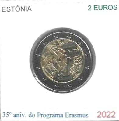 Erasmus - 2022 - - - - - - Moedas Comemorativas de 2,00 €