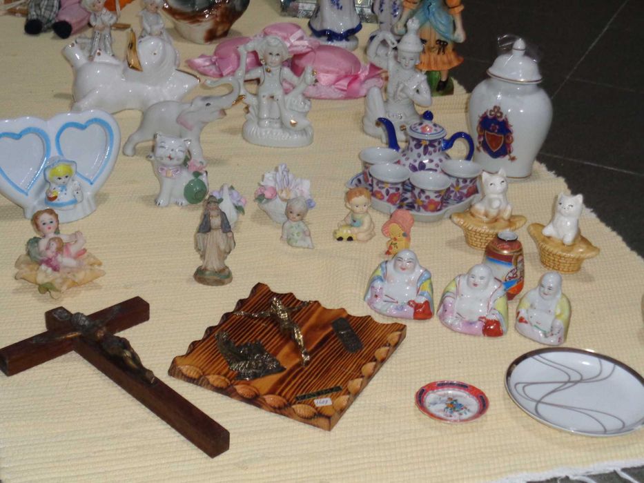 Objetos decoração antigos