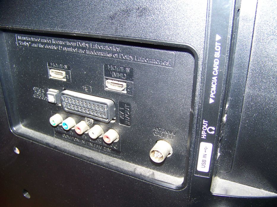 televisão LG 32 polegadas, HDMI, scart