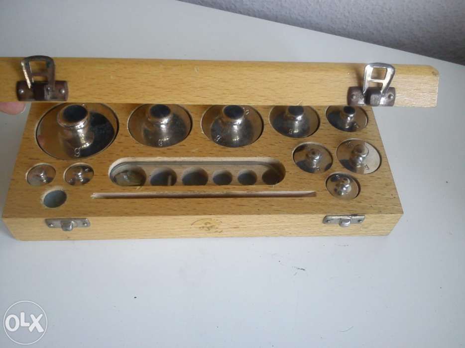 Caixa de pesos de,200gr 100gr 50gr 20gr 10gr 5gr 2gr