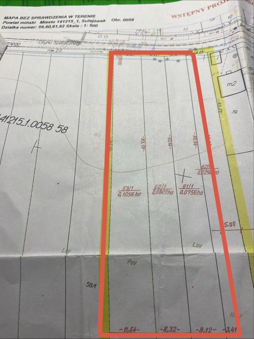 Działka budowlana Sulejówek – SKM, media - Widok 2