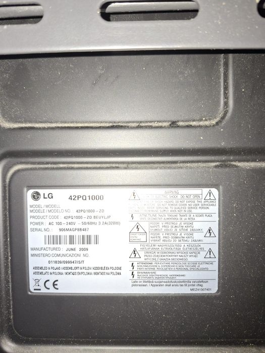 Telewizor LG sprawny