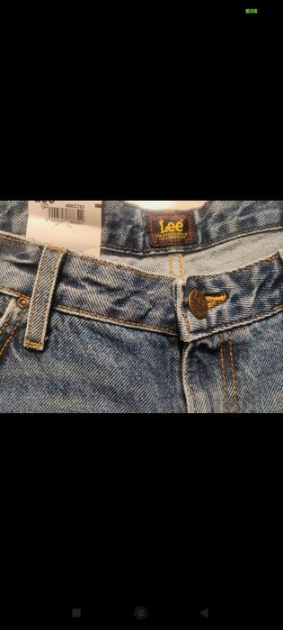Jeansy Lee 31/33 Slim Straight
