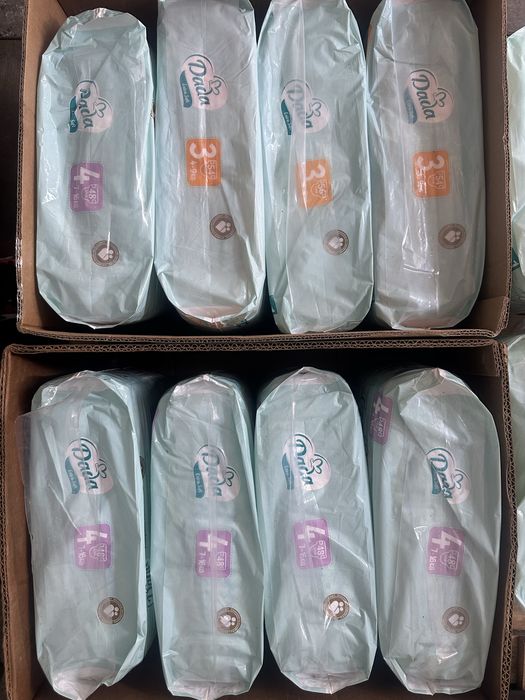 Pieluchy dla dziecka pampersy dada rozmiar 2 3 4 6