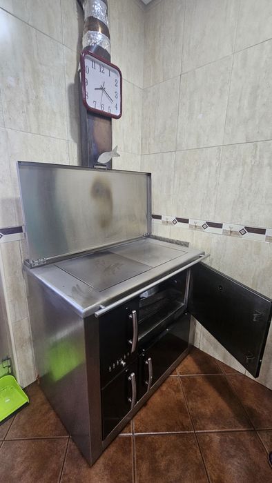 fogão de lenha usado