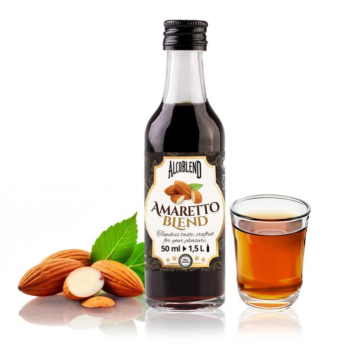 ZAPRAWKA esencja do alkoholu ALCOBLEND - AMARETTO BLEND 50 ml na 1,5 L