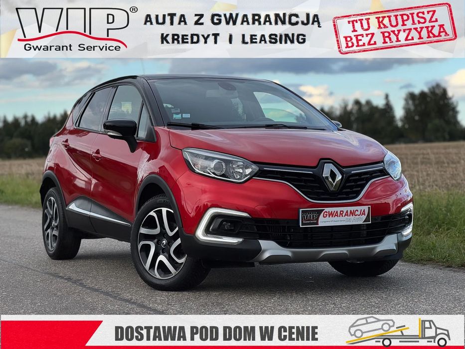 Renault Captur 1.5 DCI navi alufelgi / PISEMNA GWARANCJA w cenie / Transport / KREDYT