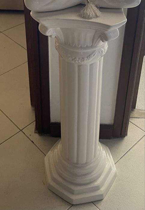 Coluna Porcelana Branca