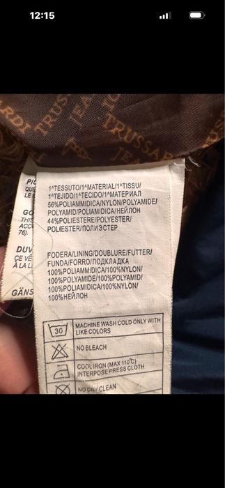 Plaszczyk Trussardi damski rozmiar 44