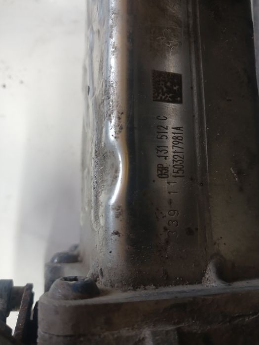 Клапан EGR з радіатором VW Polo 1.2 tdi , 09