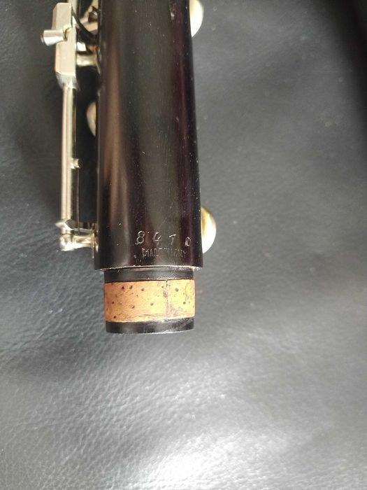 Oboé vintage, de madeira de ébano, da Howarth