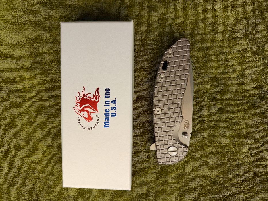 Брелок компактний EDC Hinderer XM-18 titanium