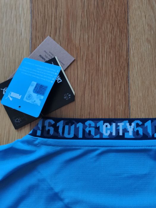 Camisola futebol adulto original Puma Manchester City home nova