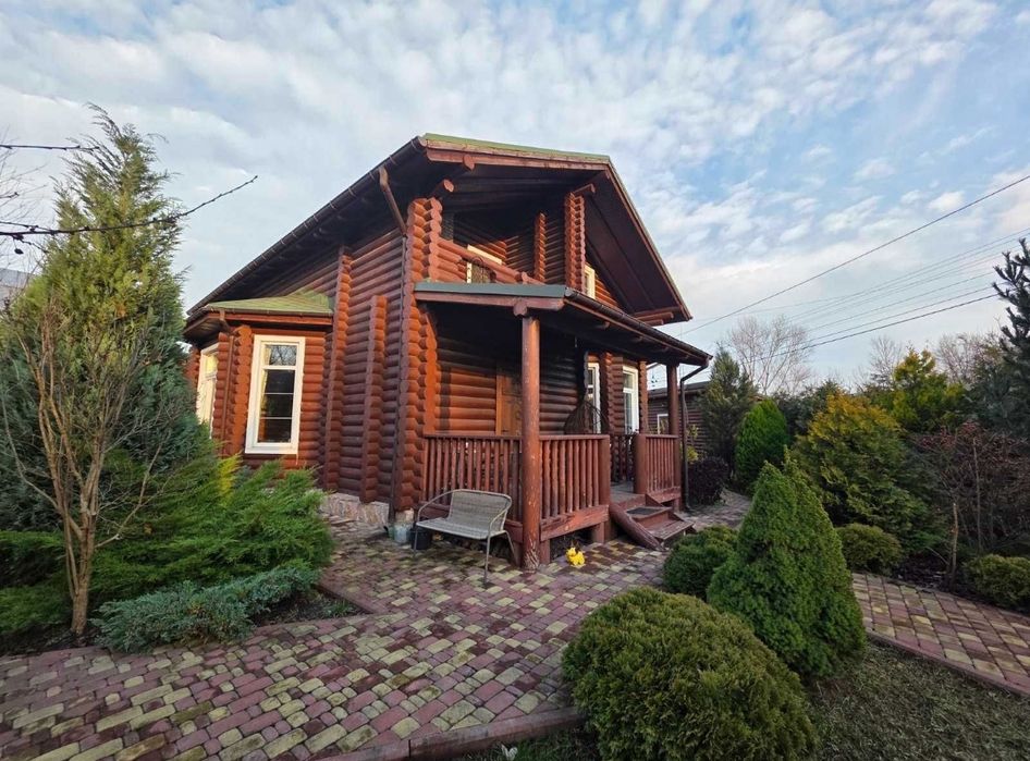 Нові Петрівці продаж будинку зруб 185 м кв 8соток