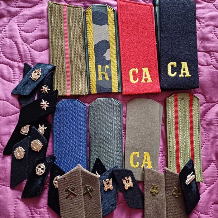 Погоны, петлицы. армия