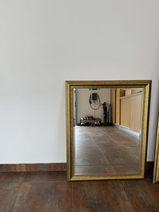 Espelho dourado IKEA