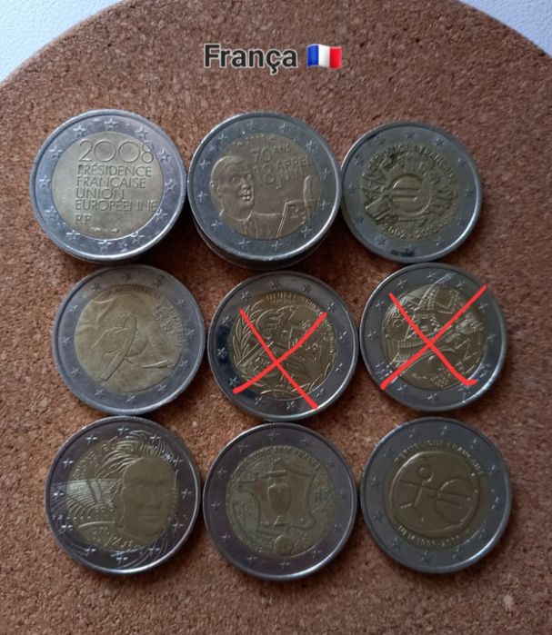 Troca/Venda de moedas euro comemorativas