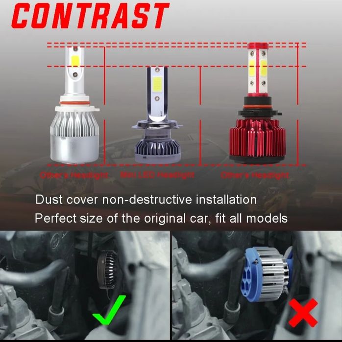 LED Auto H11 Novo