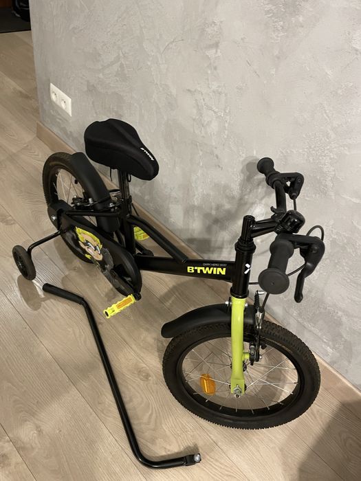Rower dzieciecy Btwin Dark Hero 16 cali