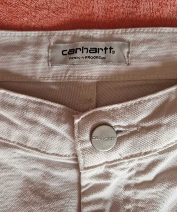 Białe spodnie Carhartt roz. XS/S (25US)