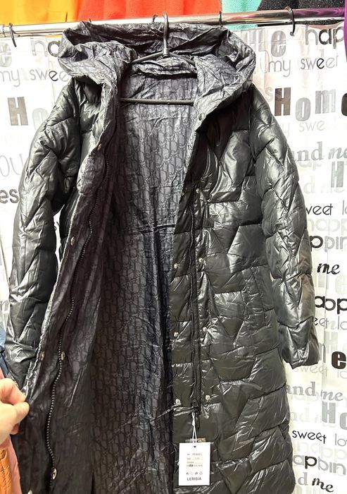 Пальто зимнее стёганное, двухстороннее Италия.