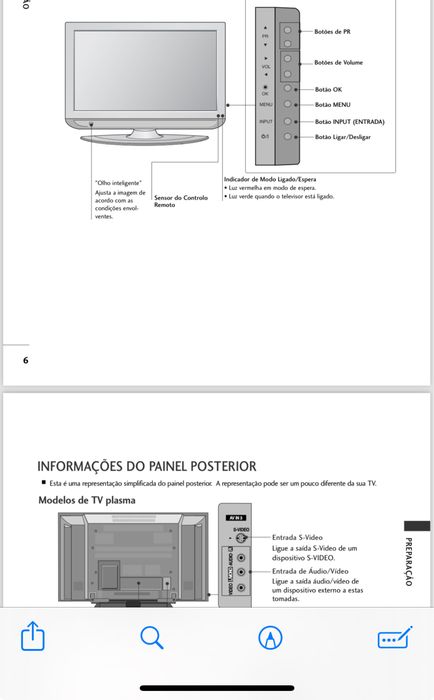 TV lcd LG 32” sem defeitos