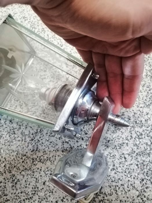 Candeeiro Inox vintage