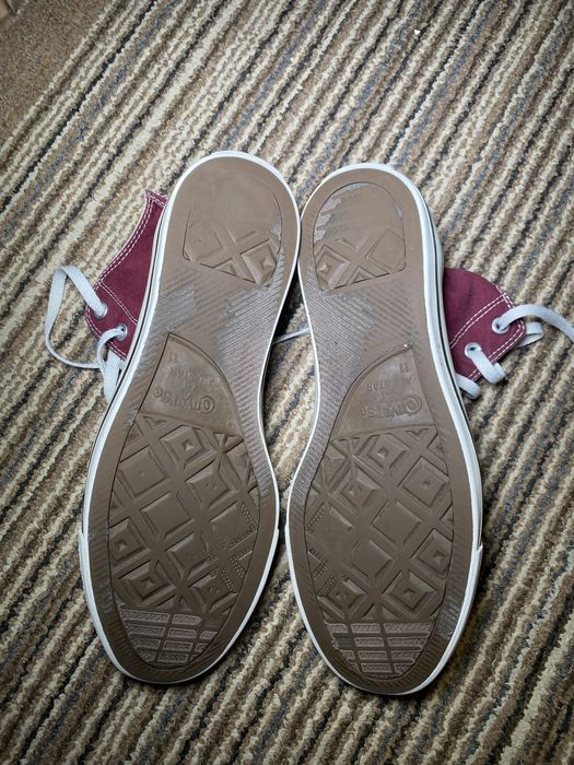 Converse вишневі 45 all star