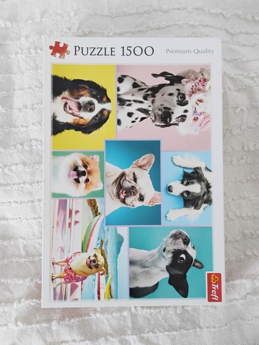 Puzzle 1500 el. Trefl Słodkie pieski