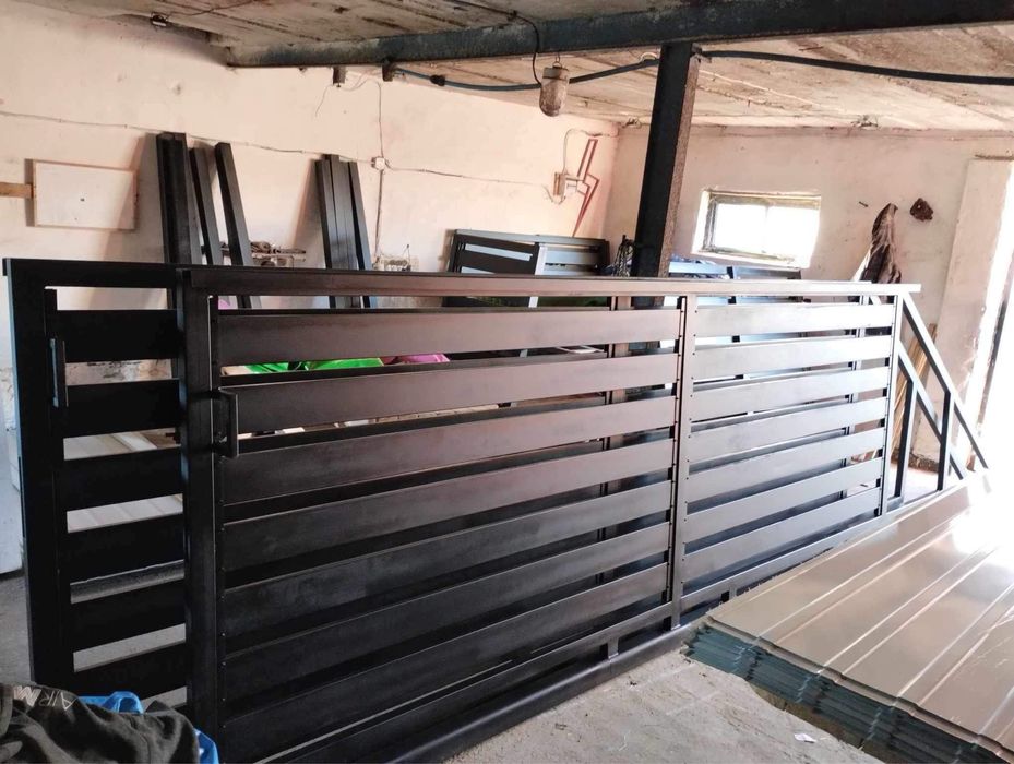 Brama z furtką komplet