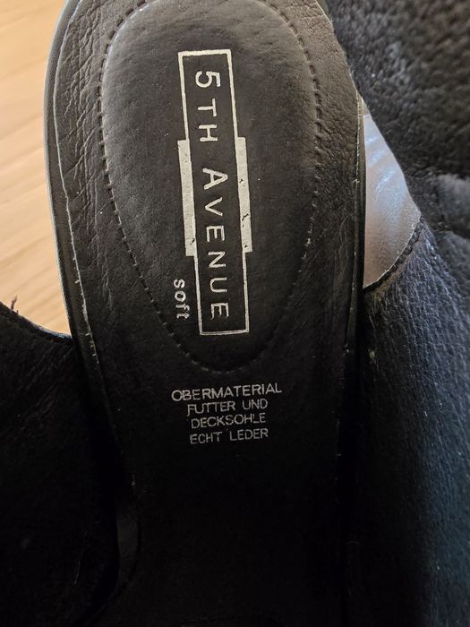 Buty damskie, sandały skórzane